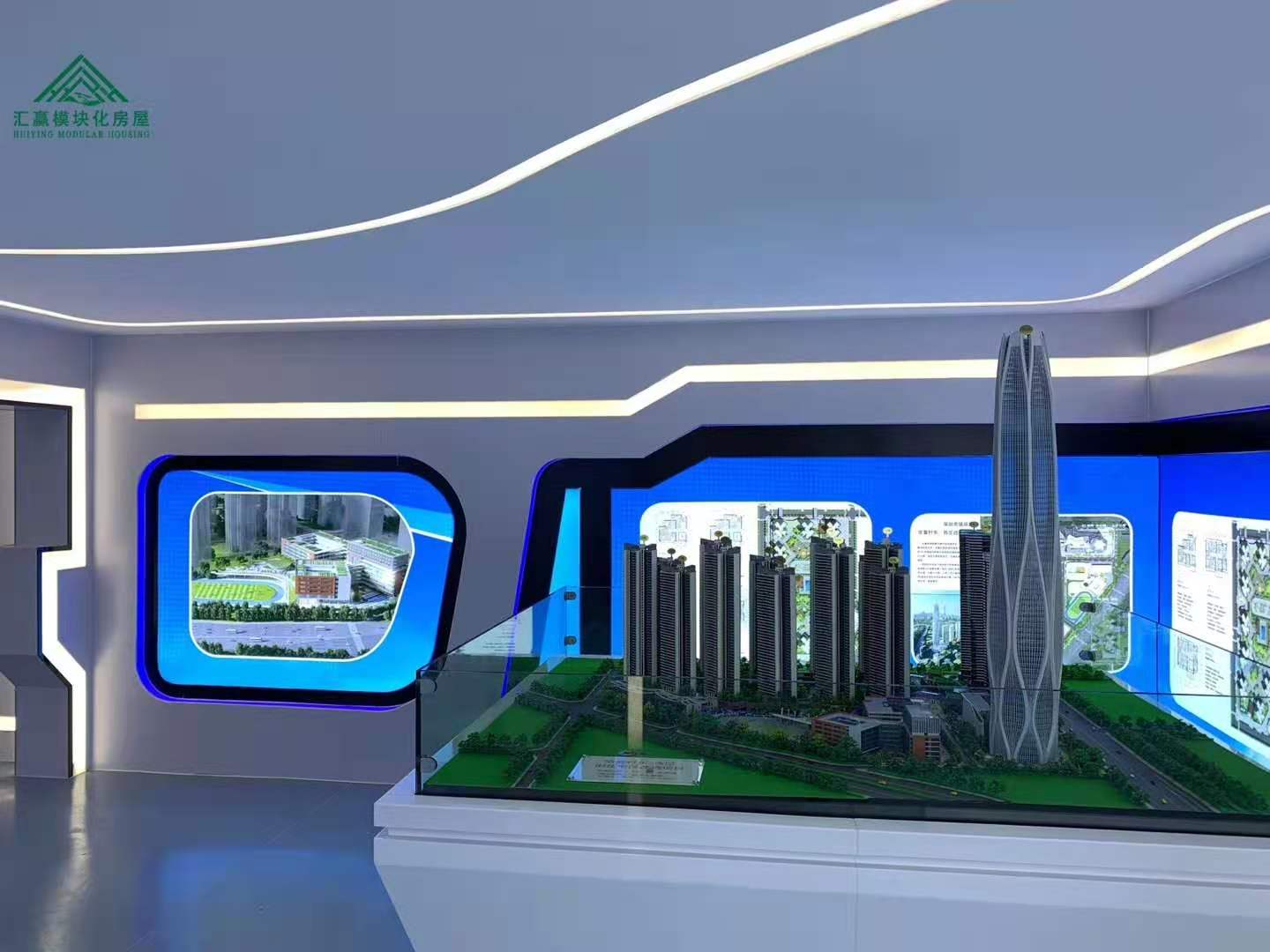 來，看！來，欣賞！我們的智慧工地展覽廳